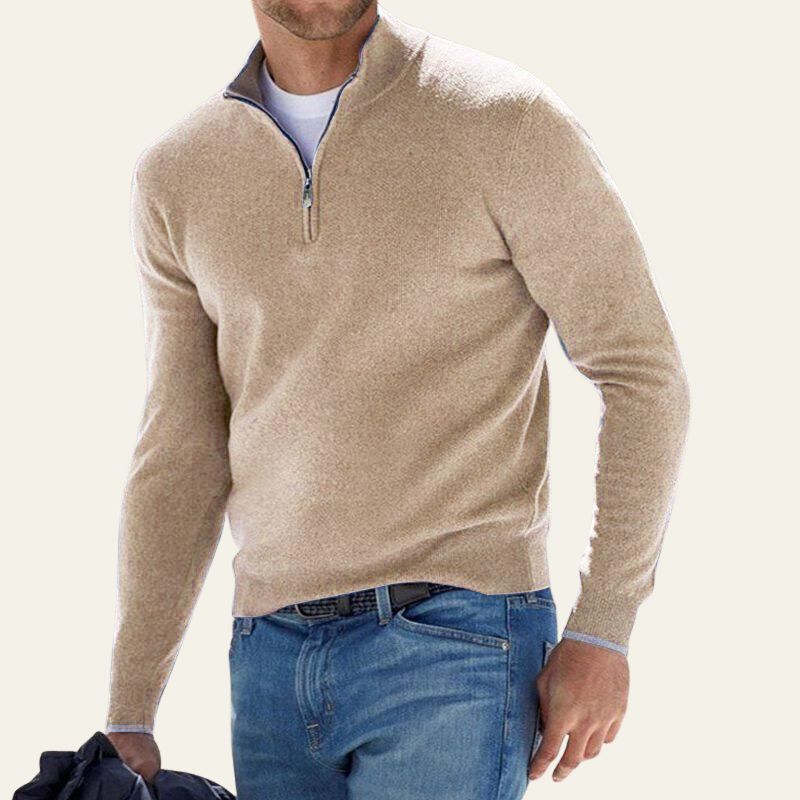 The Catania Quarter-Zip Pullover