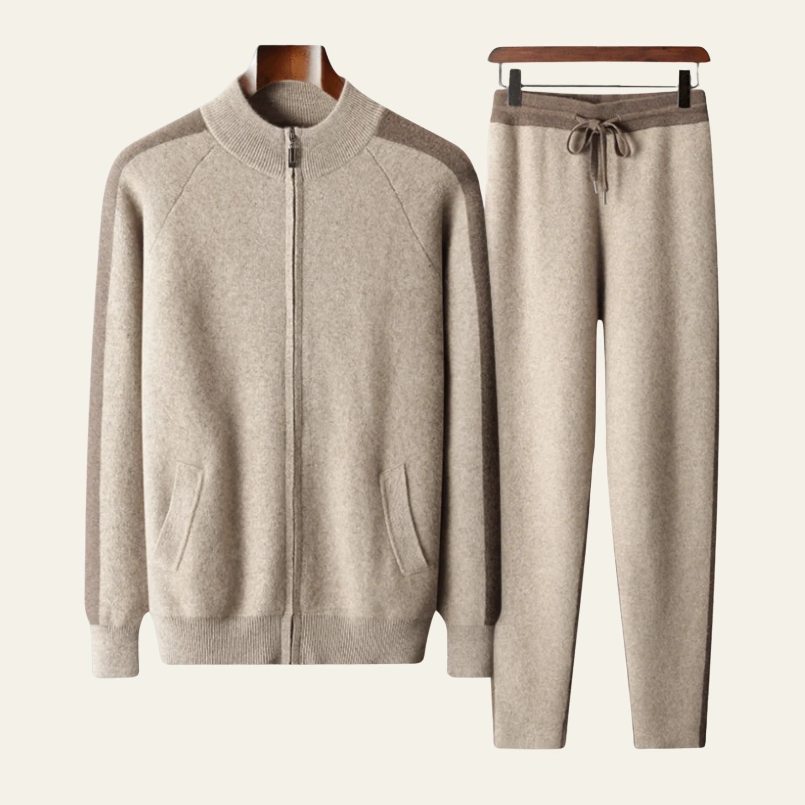 The Osaka Premium Cashmere Jogger Set