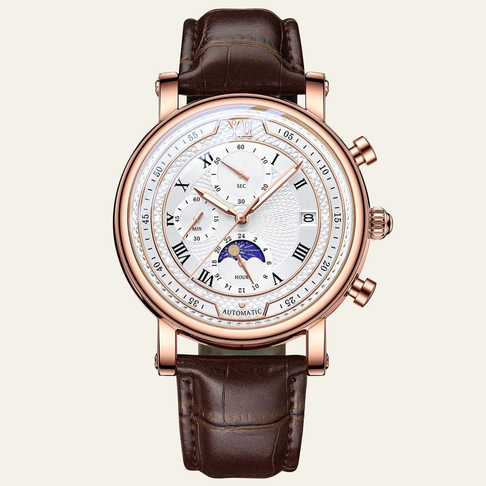 The Vicenza Moonphase Automatic Watch