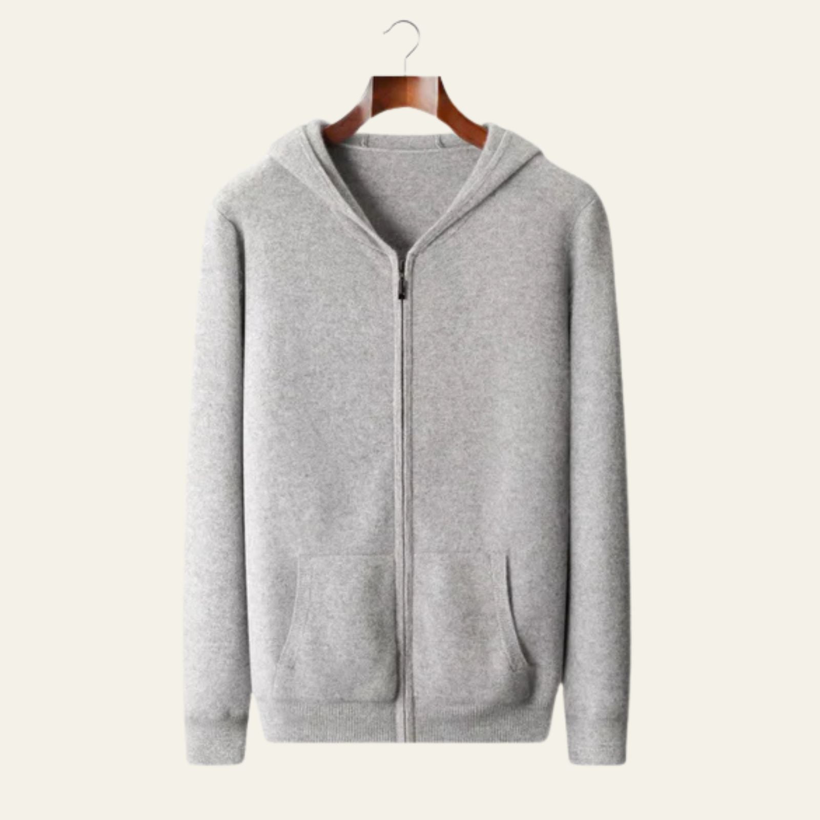 The Zermatt Merino Wool Zip Hoodie