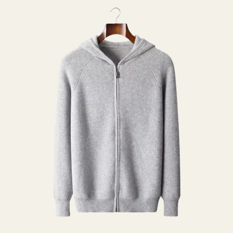The Umbria Merino Zip Hoodie