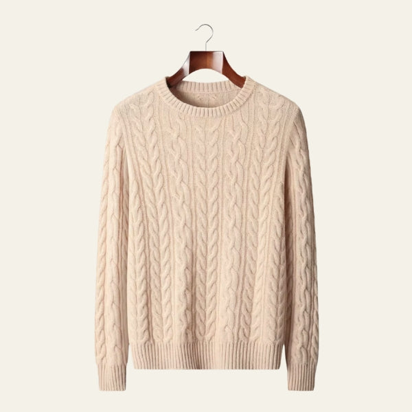 The Val d’Isère Merino Cable Sweater