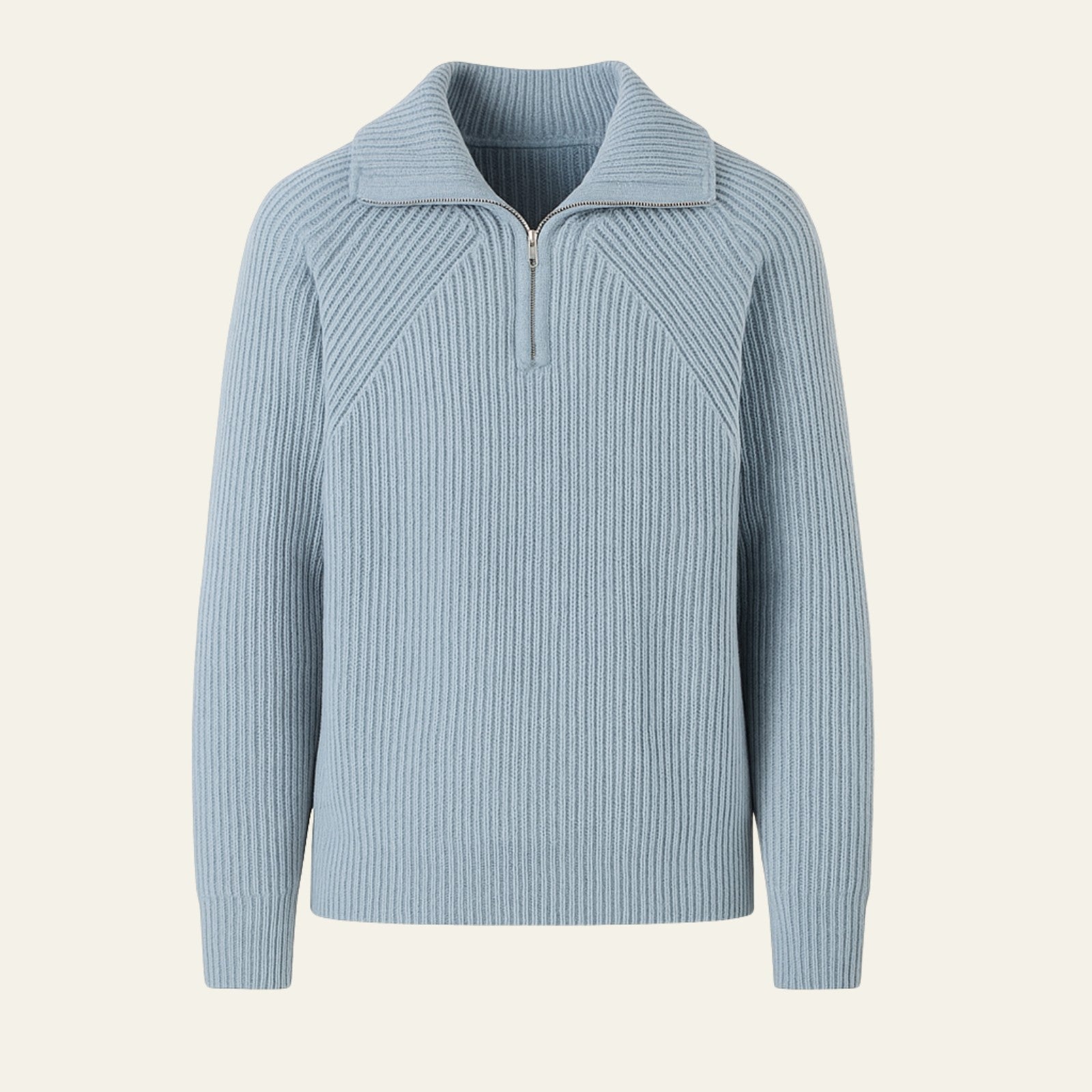 The Osaka Quarter-Zip Knit Sweater