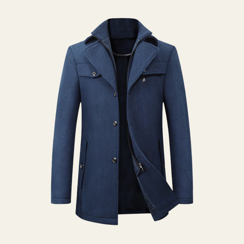 The Whitmore Elegant Long Overcoat