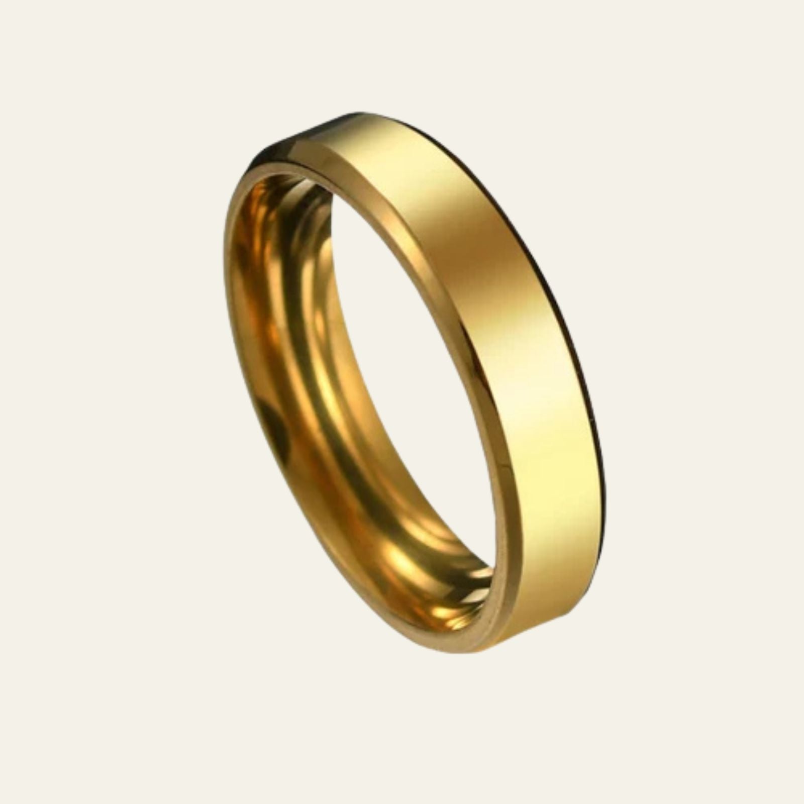 The Antibes Steel Trinity Ring