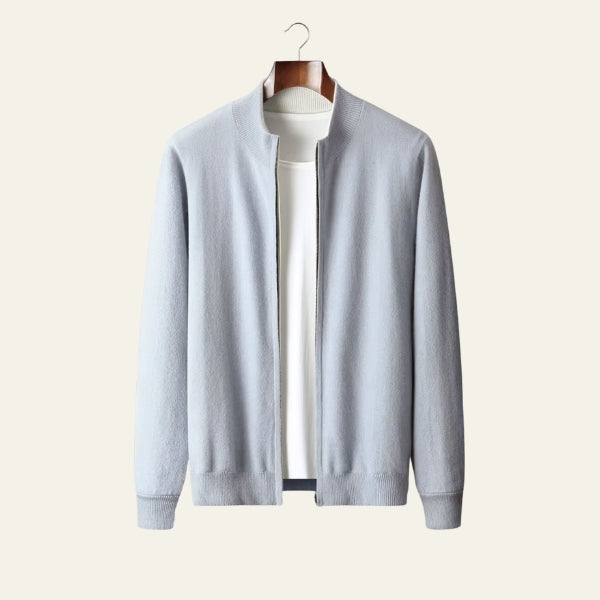 The Aarhus Cashmere Zip Knit