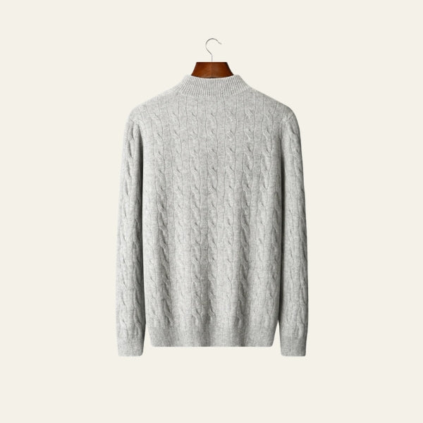 The Lausanne Merino Wool Quarter Zip