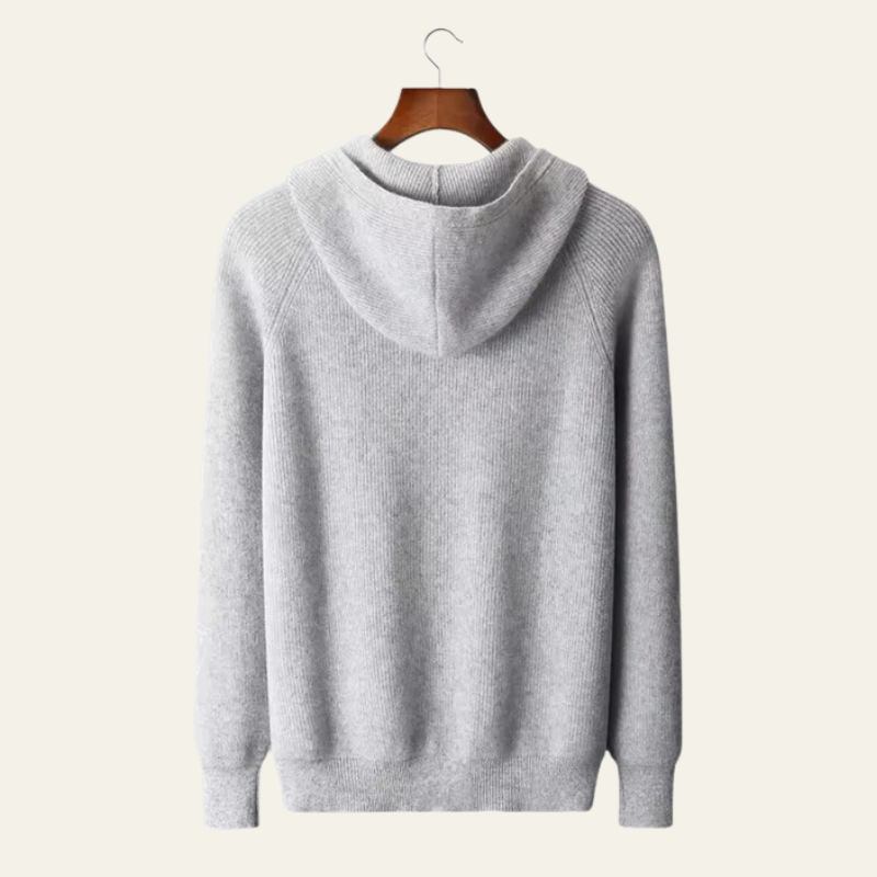 The Umbria Merino Zip Hoodie