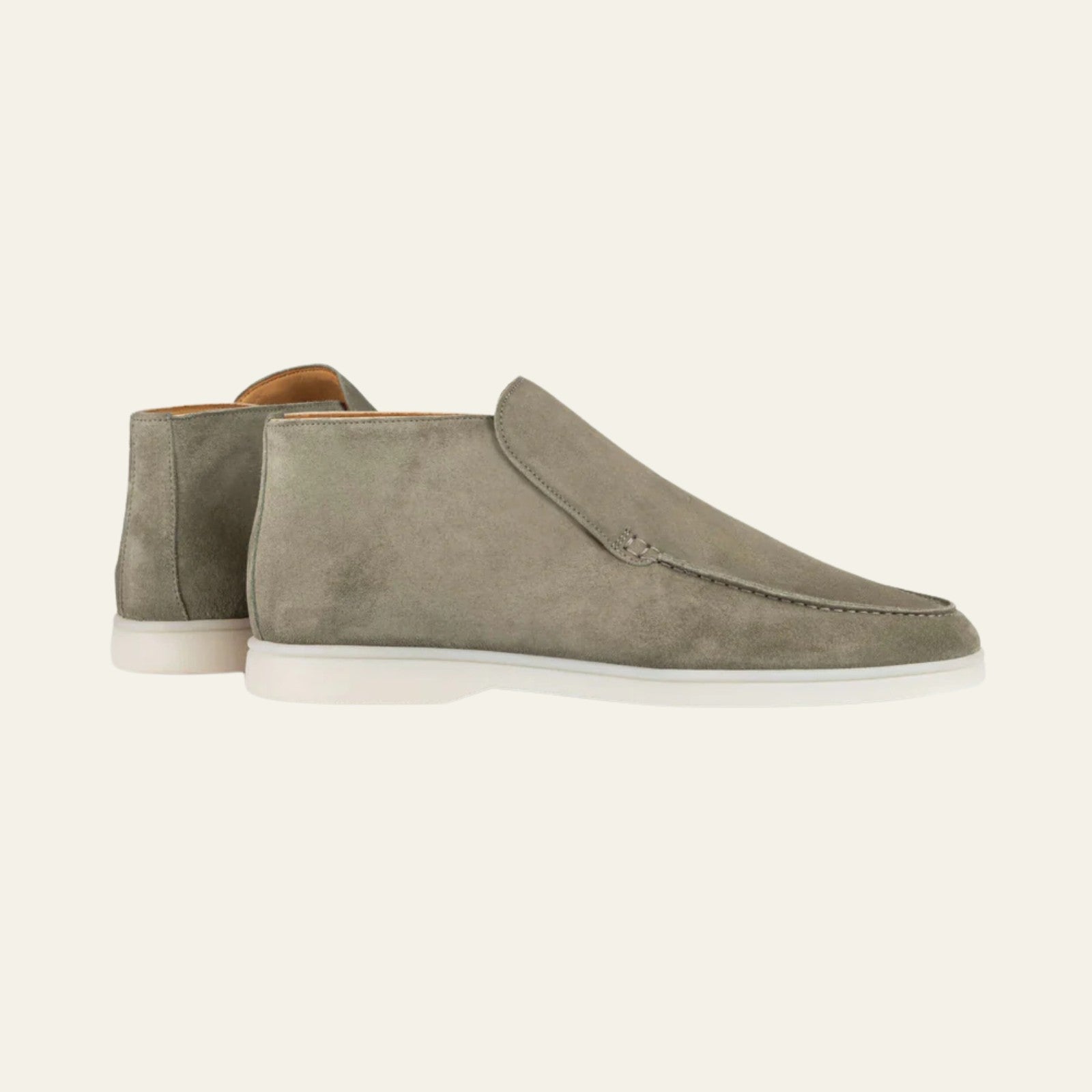 The Torino Suede City Loafer in Pistache