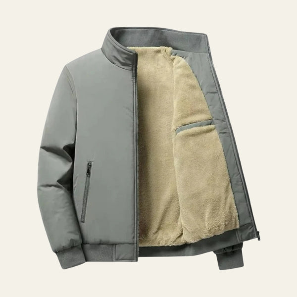 The Vicenza Sherpa-Lined Bomber Jacket
