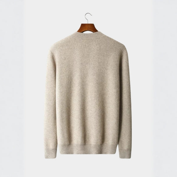 The Lucerne Cashmere Zip Knit