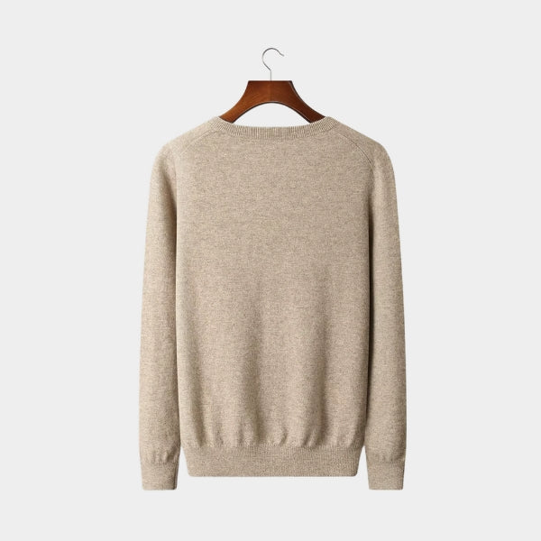 The Sorrento Fine Merino V-Neck Sweater