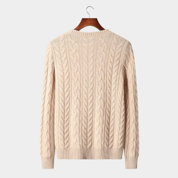 The Val d’Isère Merino Cable Sweater