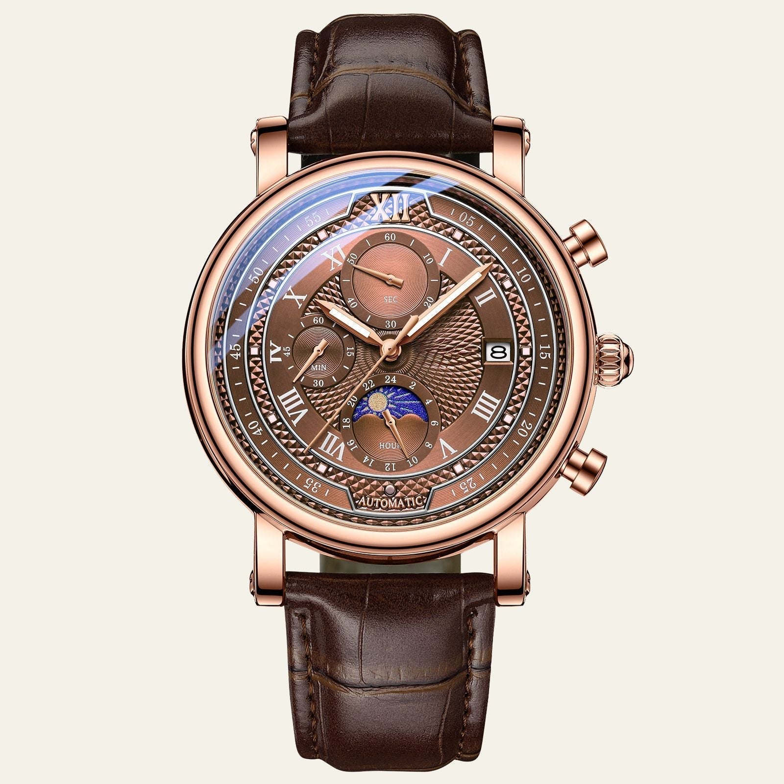 The Vicenza Moonphase Automatic Watch