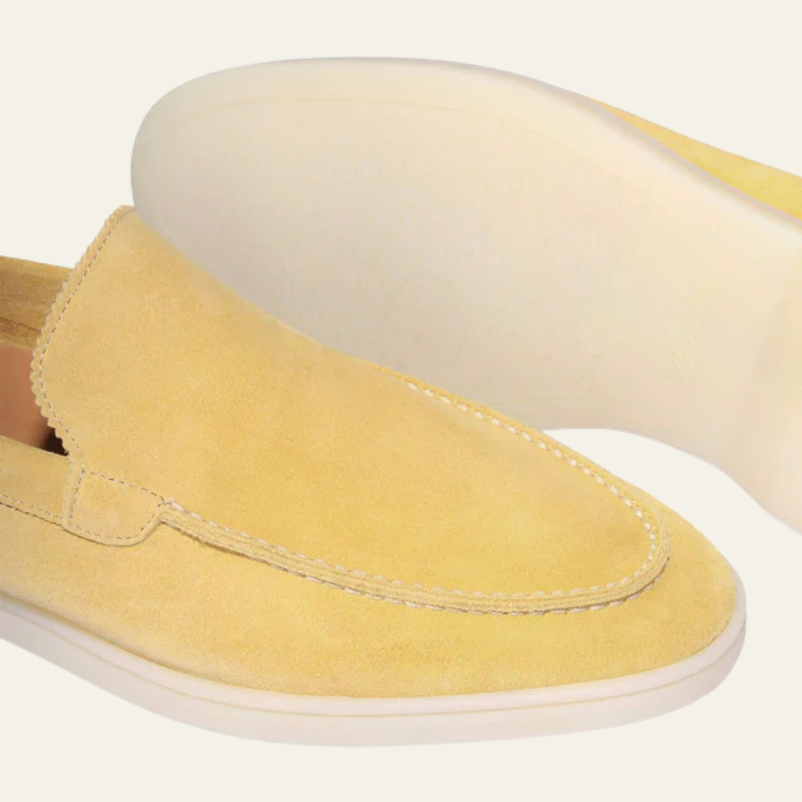 The Varenna Suede Yacht Loafer