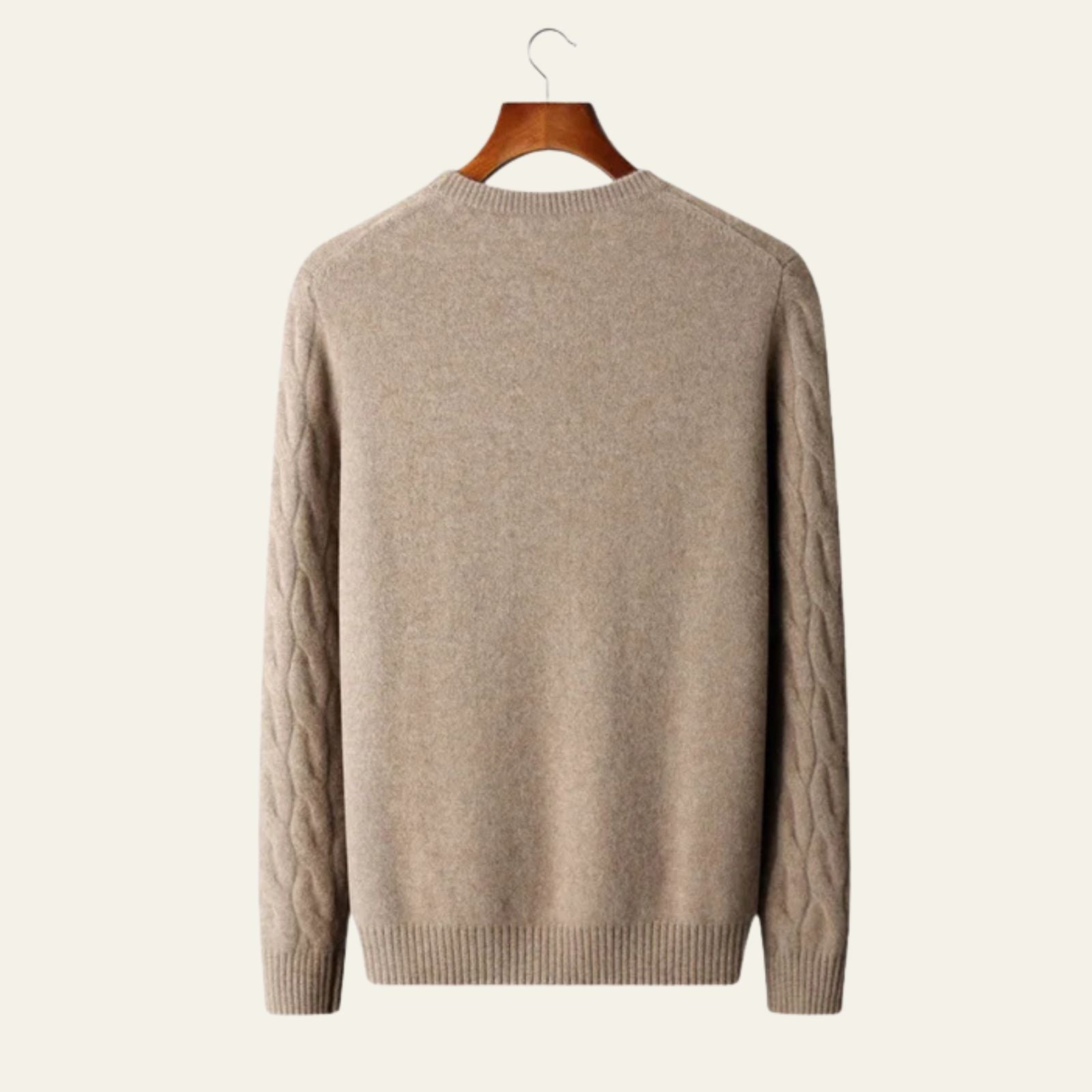The Zermatt Cashmere Cable Knit Sweater