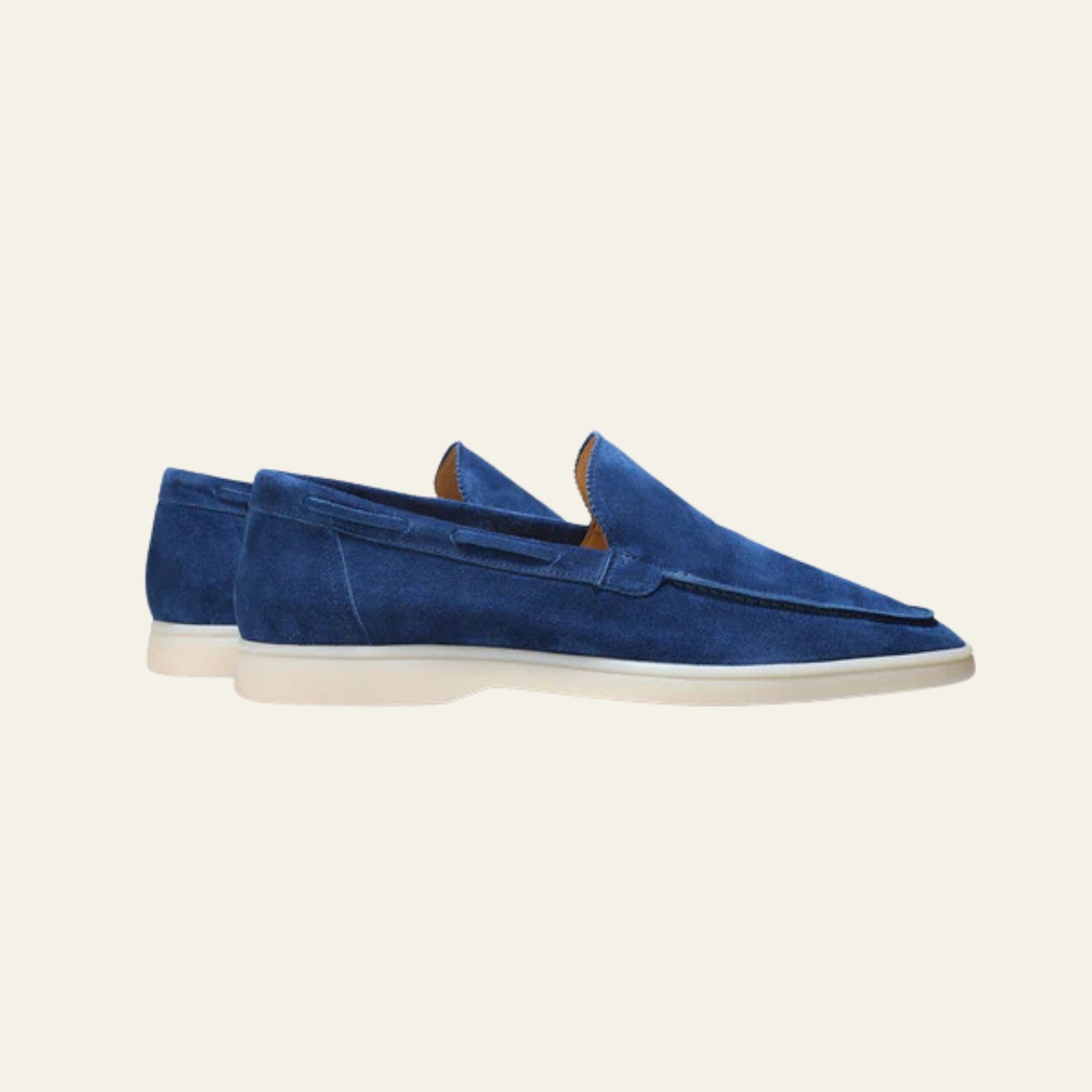 The Antibes Suede Yacht Loafer in Ultramarine