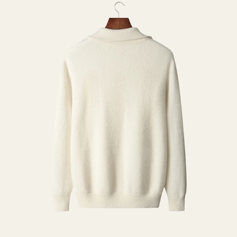 The Saint-Tropez Cashmere Zip Vest