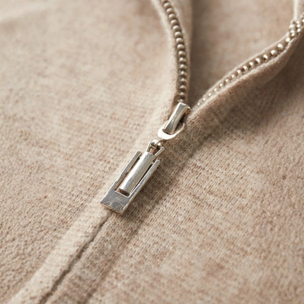 The St. Moritz Cashmere Zip Jacket