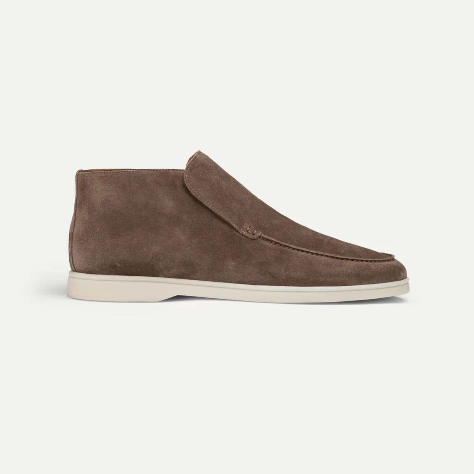 The Parma Suede City Loafer in Chocolate