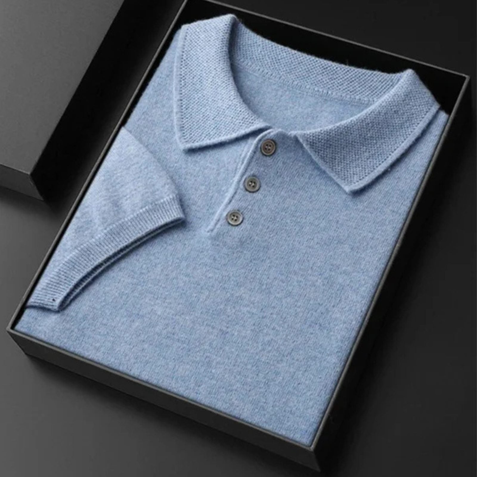 The Lucerne Cashmere Polo Shirt