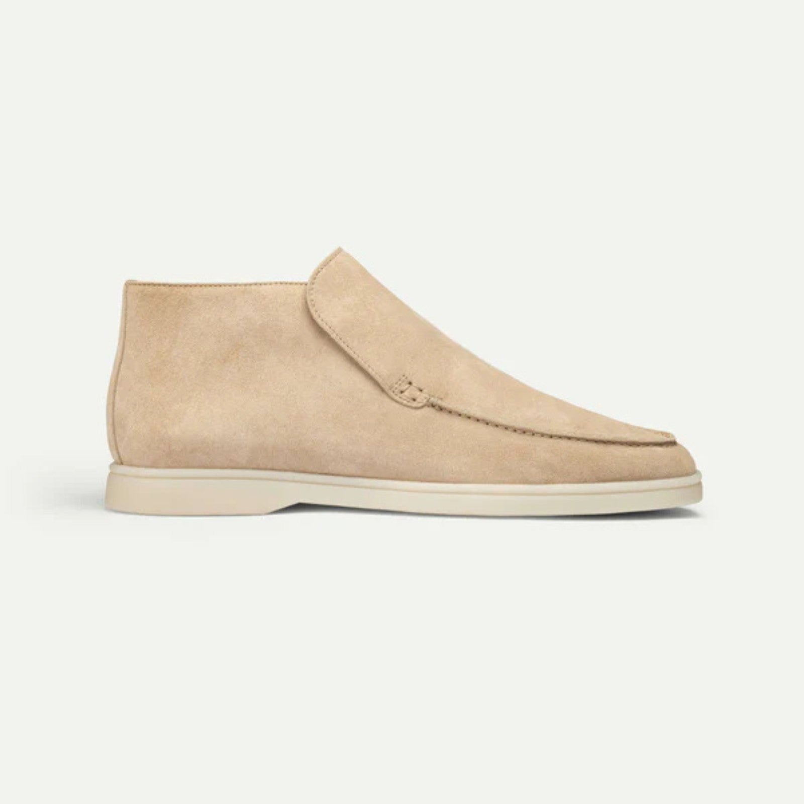 The Montrose Suede City Loafer in Beige