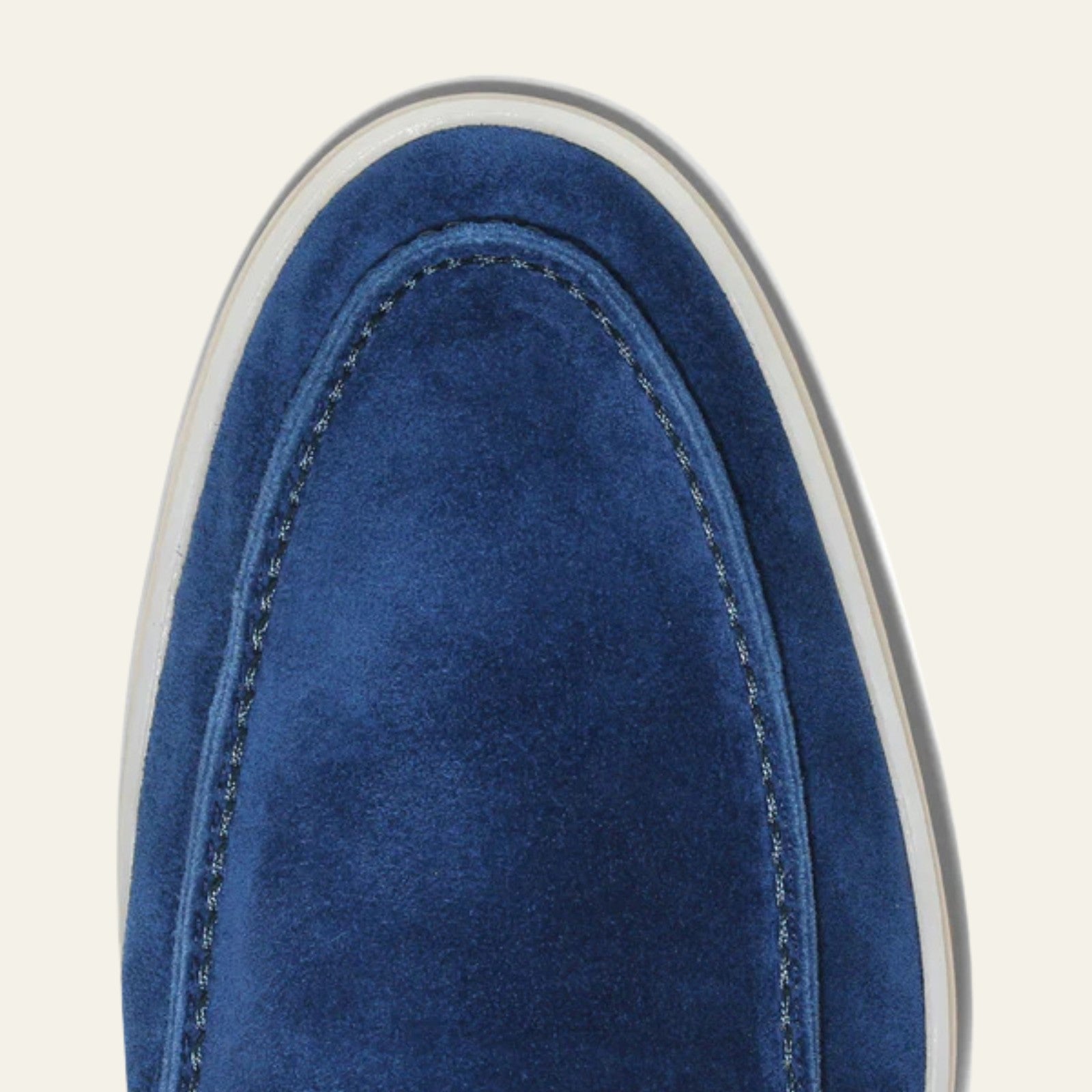 The Antibes Suede Yacht Loafer in Ultramarine