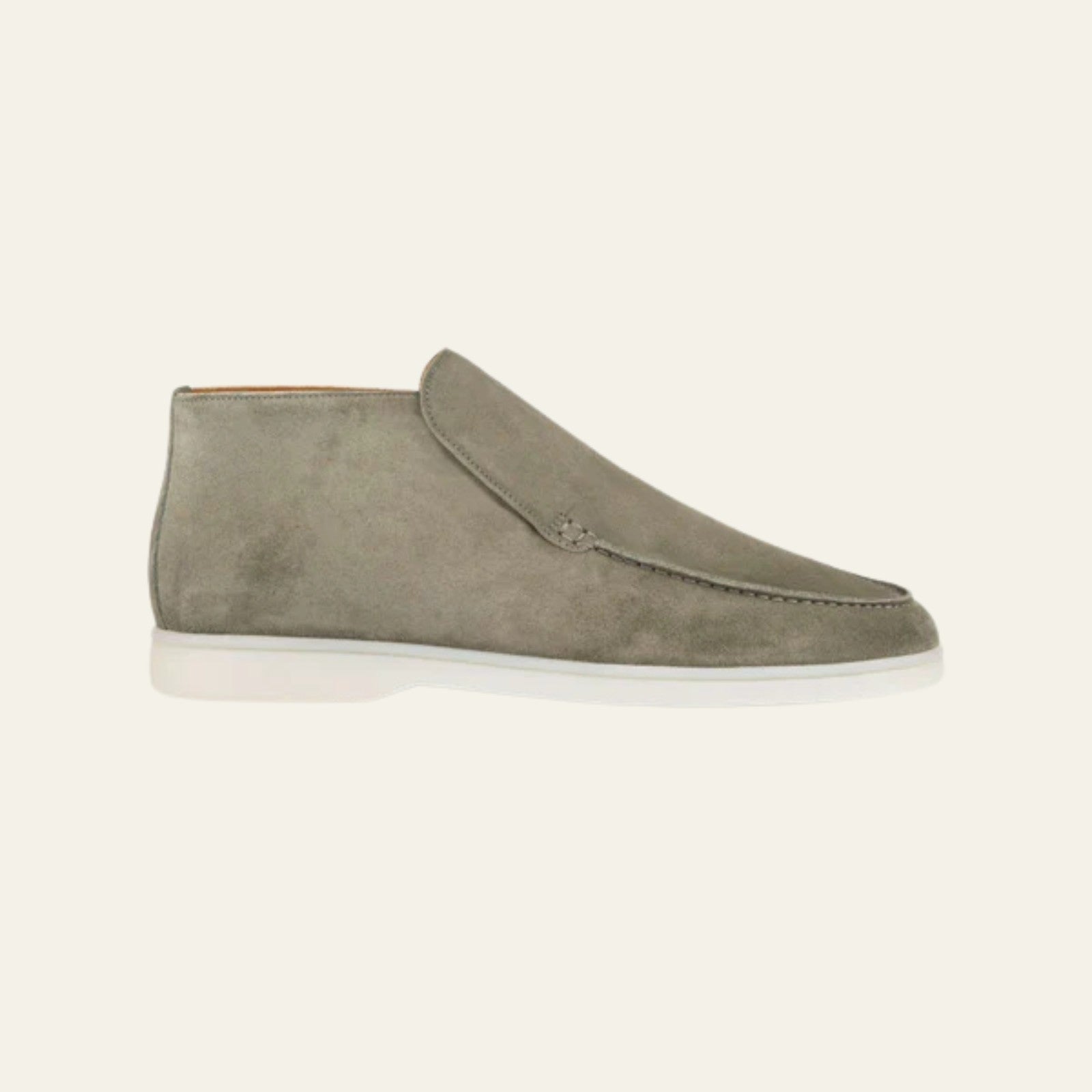 The Torino Suede City Loafer in Pistache