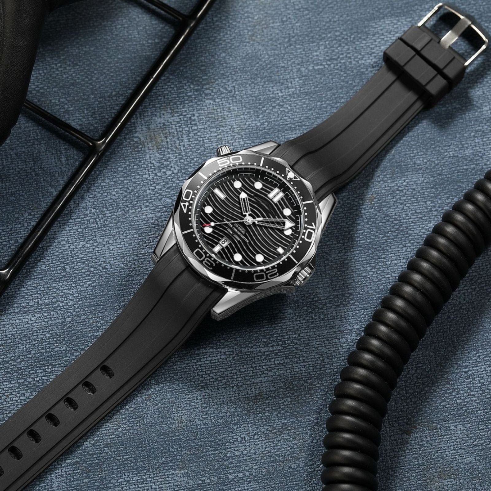 The Toulon Stainless Steel Diver Watch