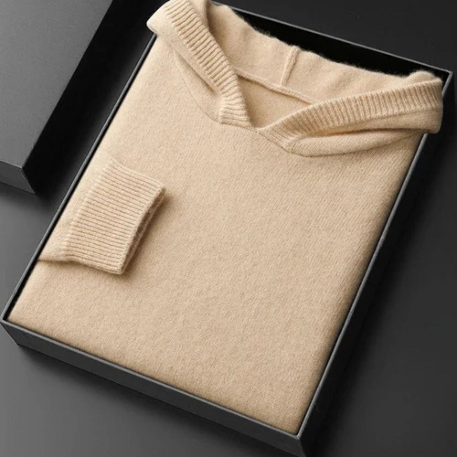 The St. Moritz Cashmere Tailored Lounge Hoodie