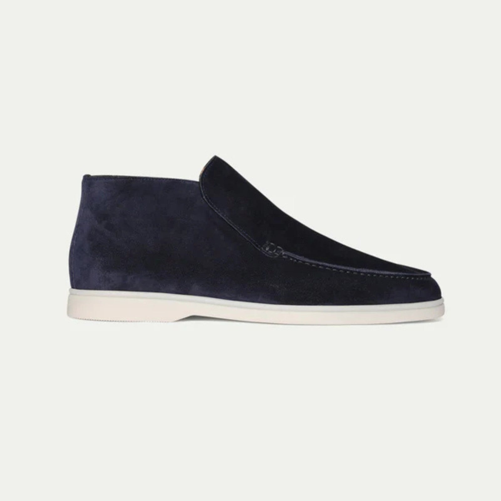 The Catania Suede City Loafer in Navy