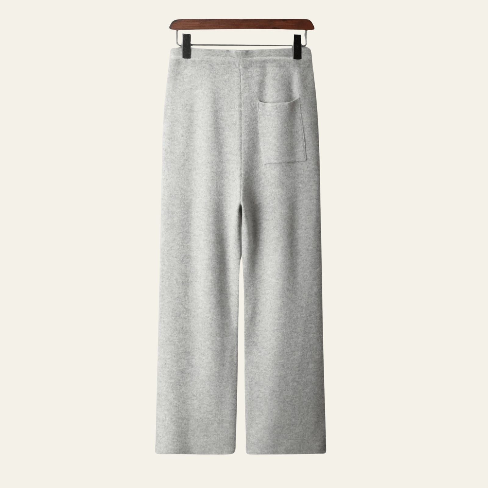 The Arosa Cashmere Wool Trouser