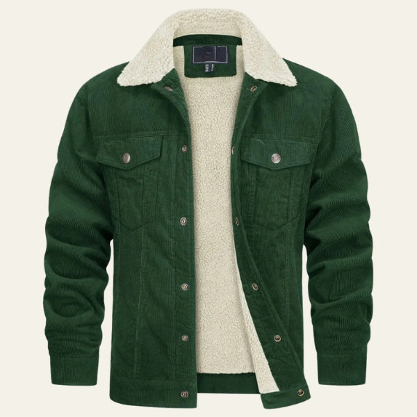 The Ghent Corduroy Sherpa Jacket