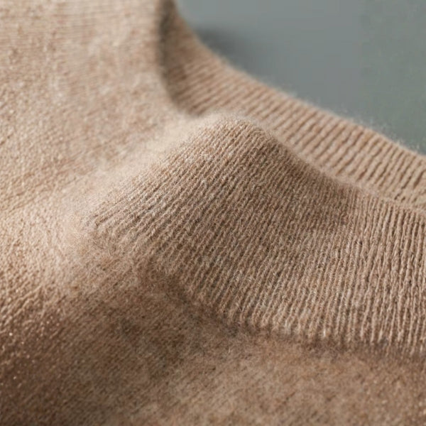 The Lucerne Merino Wool Mock Neck Sweater
