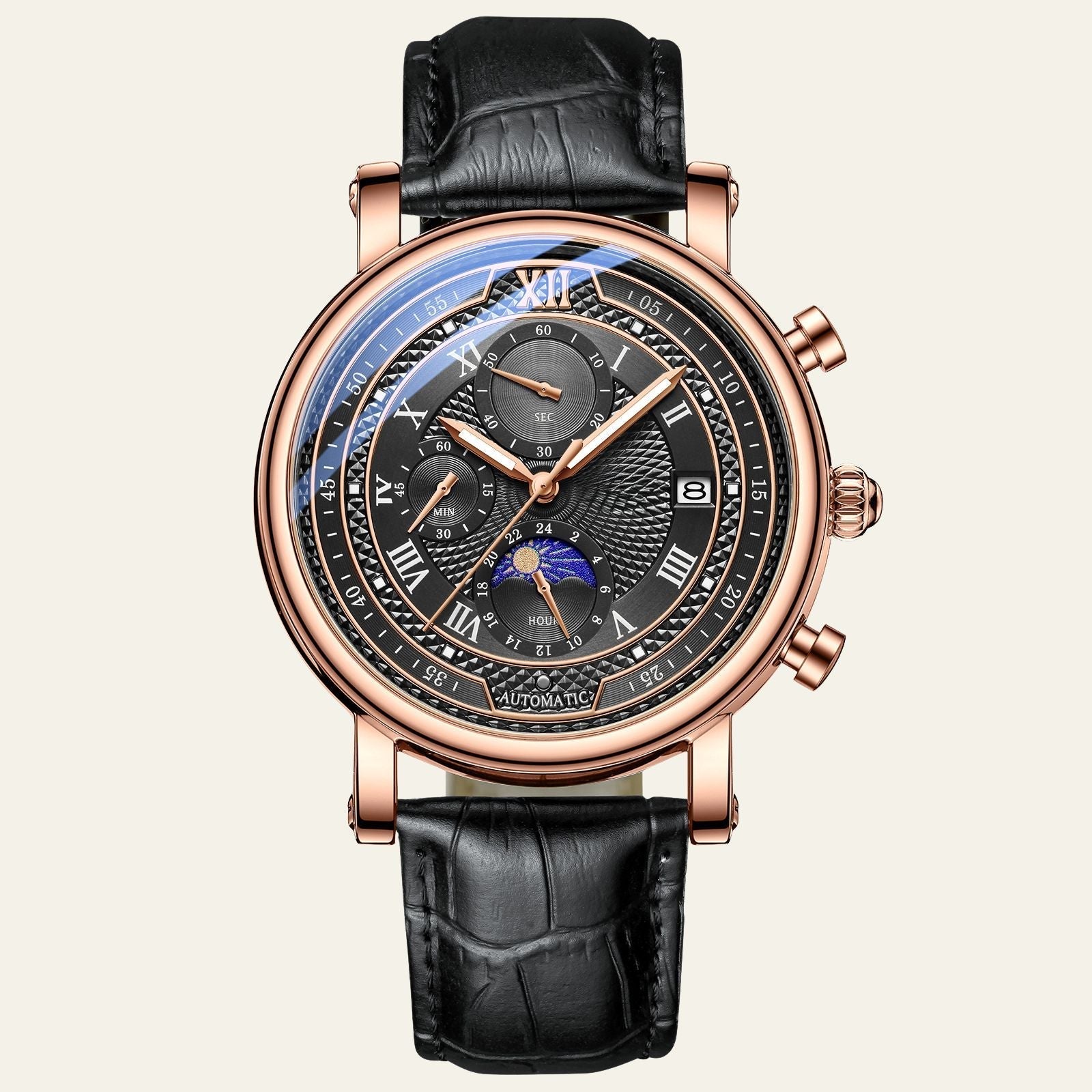 The Vicenza Moonphase Automatic Watch