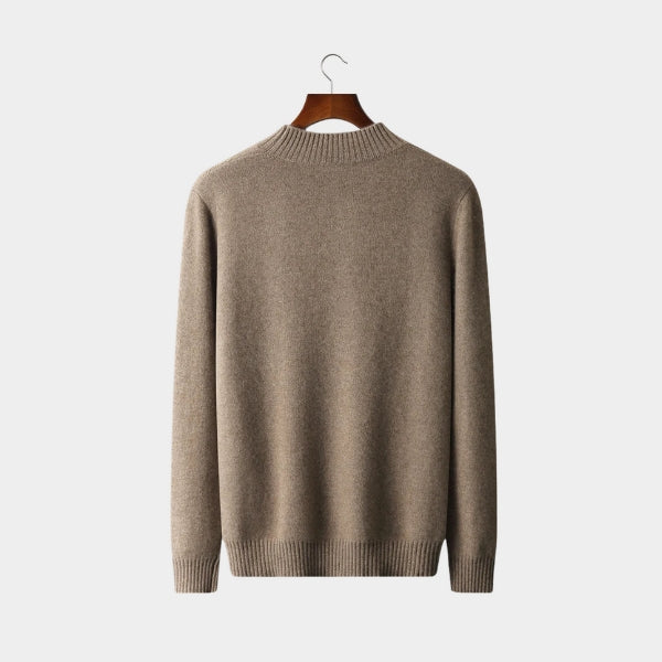 The Taormina Merino Wool Cable Crew