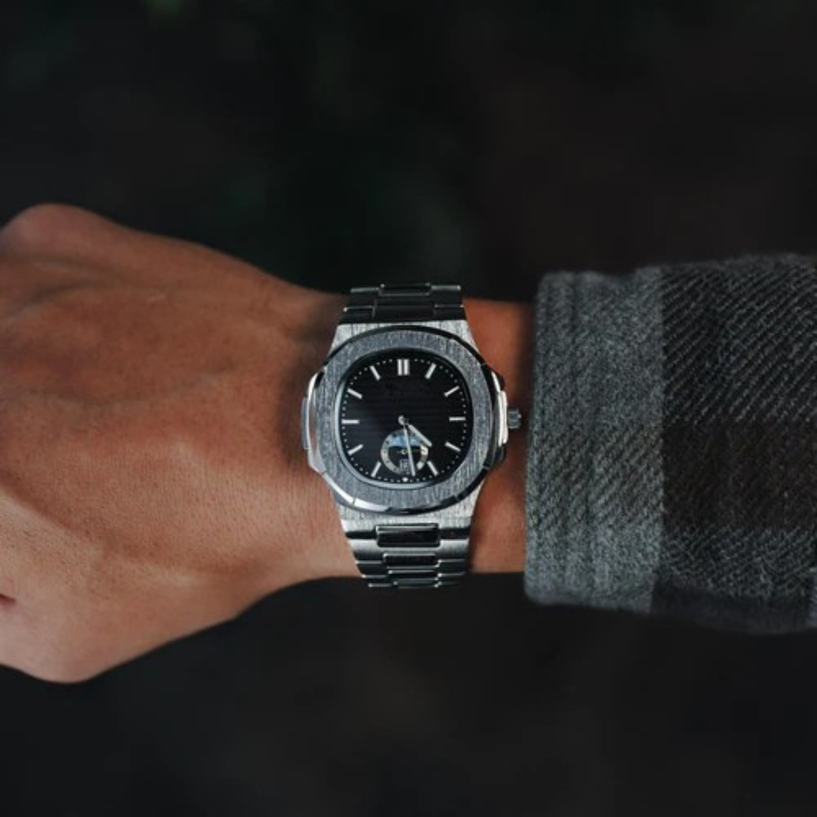 The Toulon Stainless Steel Nautical Watch