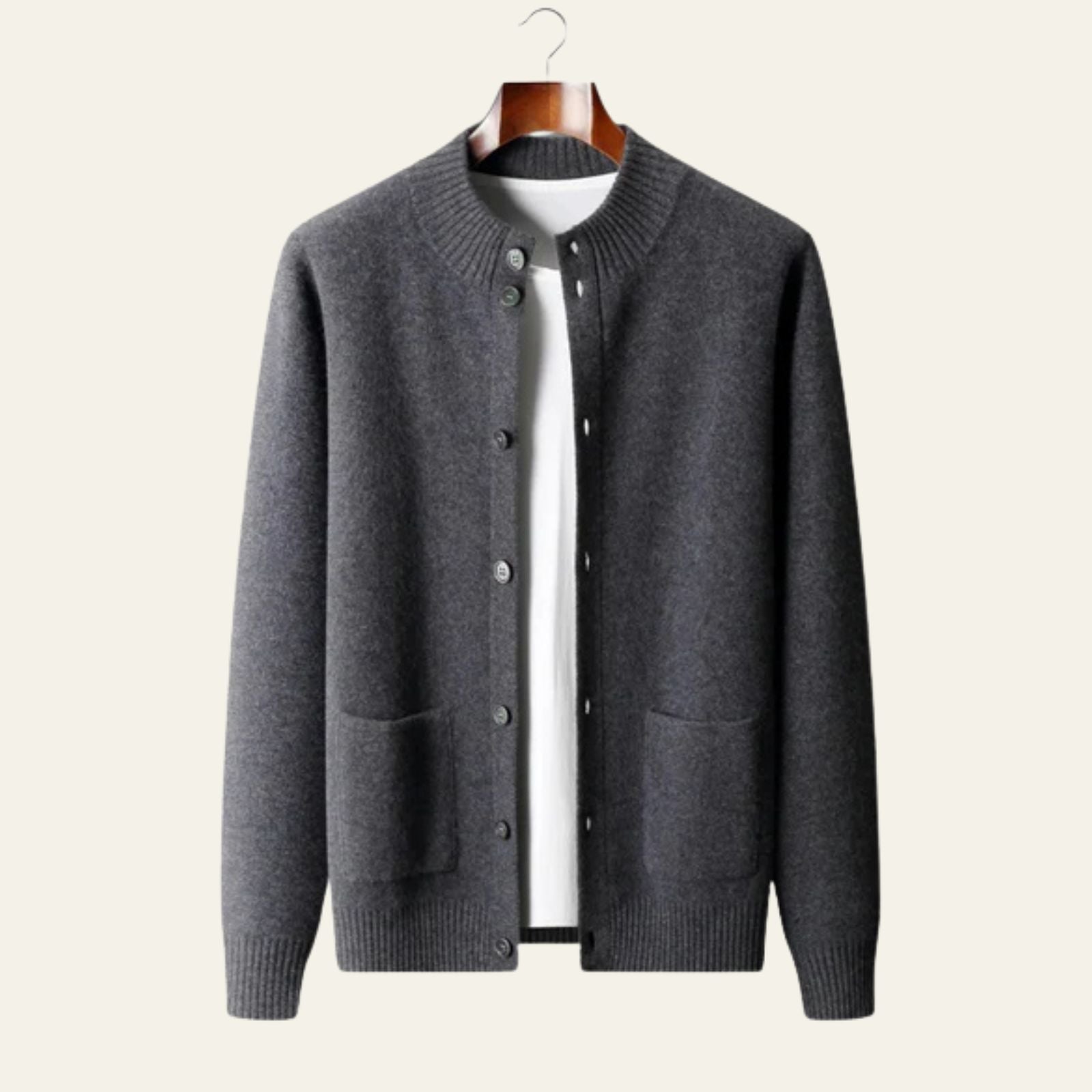 The Salzburg Cashmere Button Cardigan