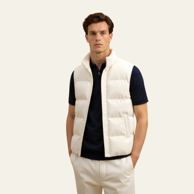 The Lausanne Quilted Puffer Gilet
