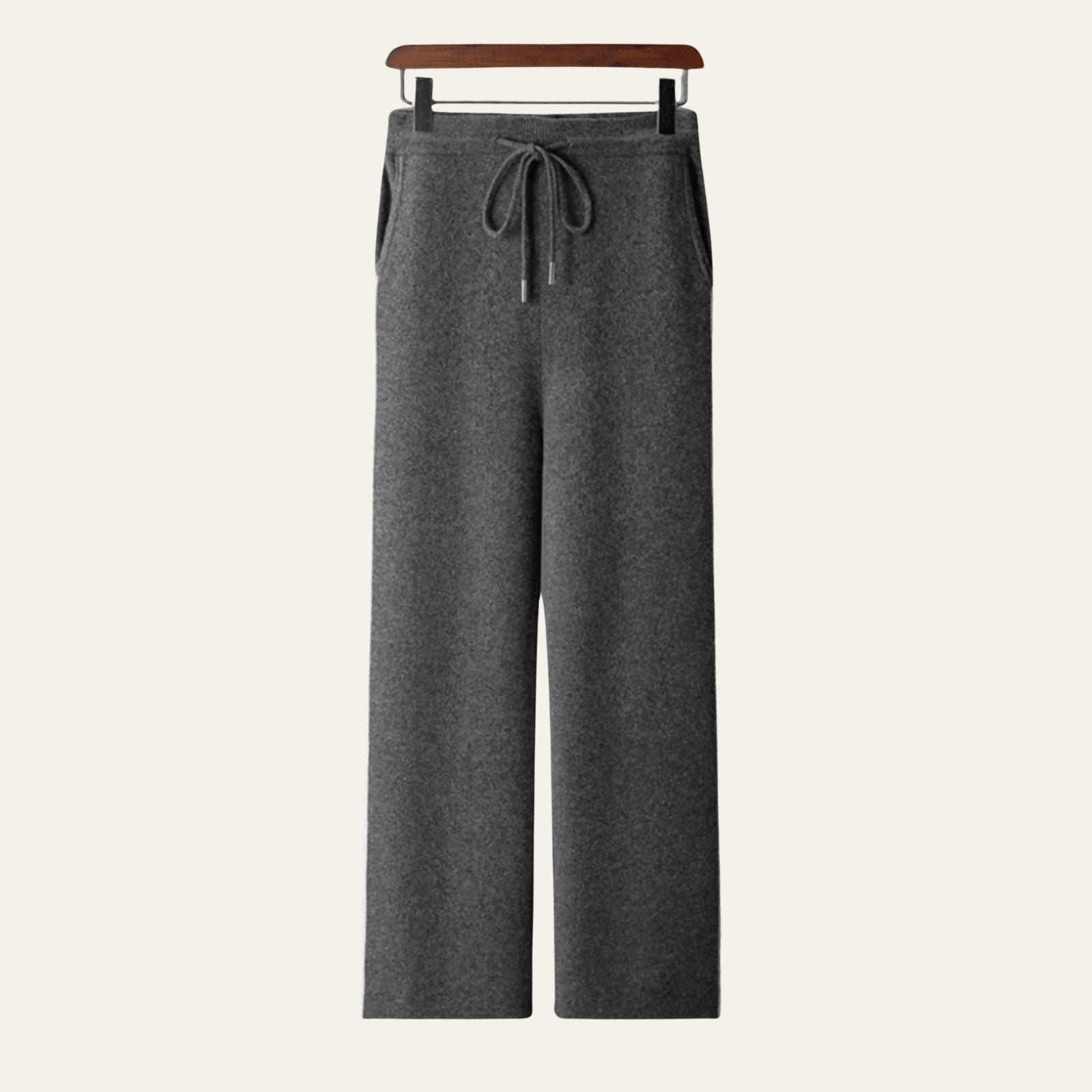 The Monaco Merino Wool Striped Straight-Leg Pant