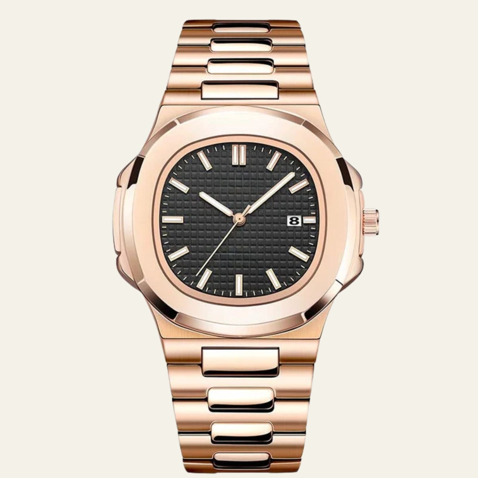 The Monaco Quartz Steel Watch