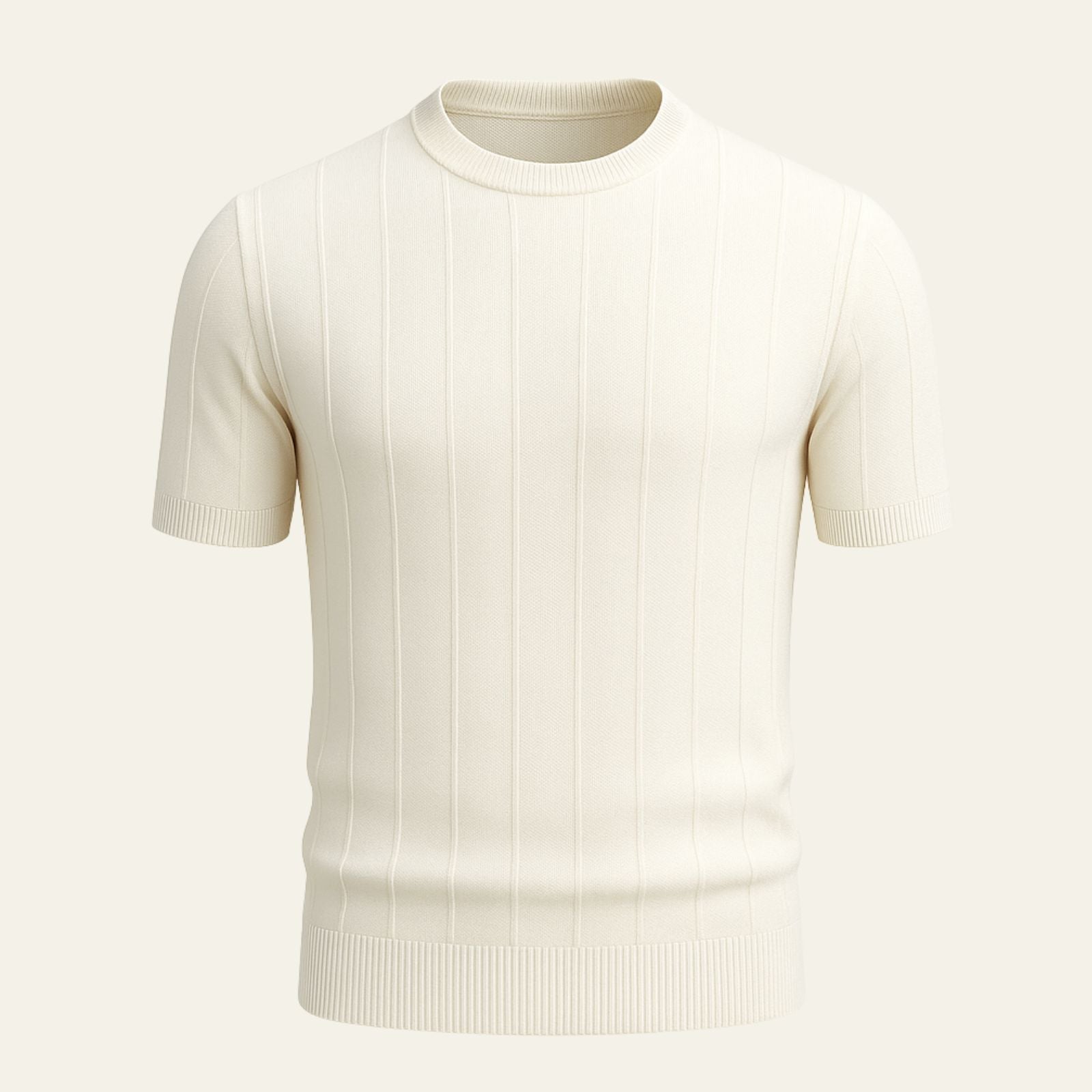 The Sorrento Ribbed Knit Tee