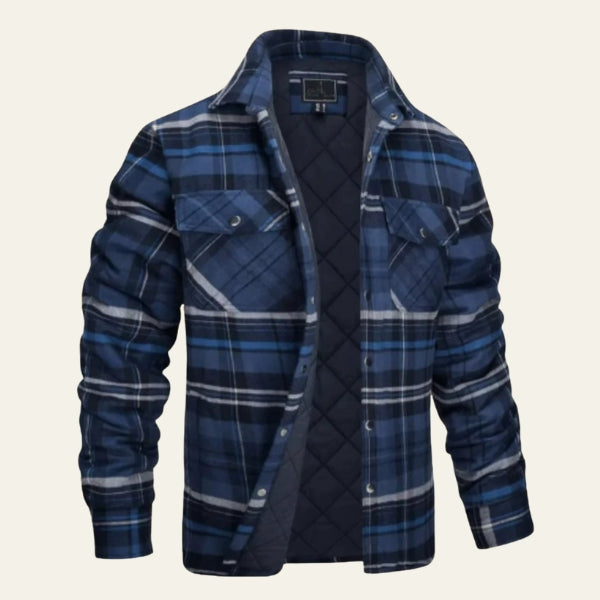 The Lausanne Flannel Lined Shirt Jacket