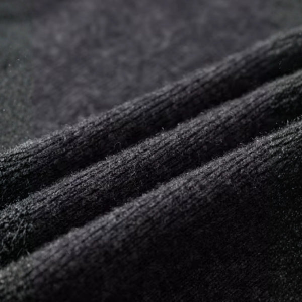 The Garda Merino Wool Zip Knit