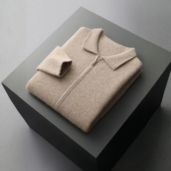 The St. Moritz Cashmere Zip Jacket