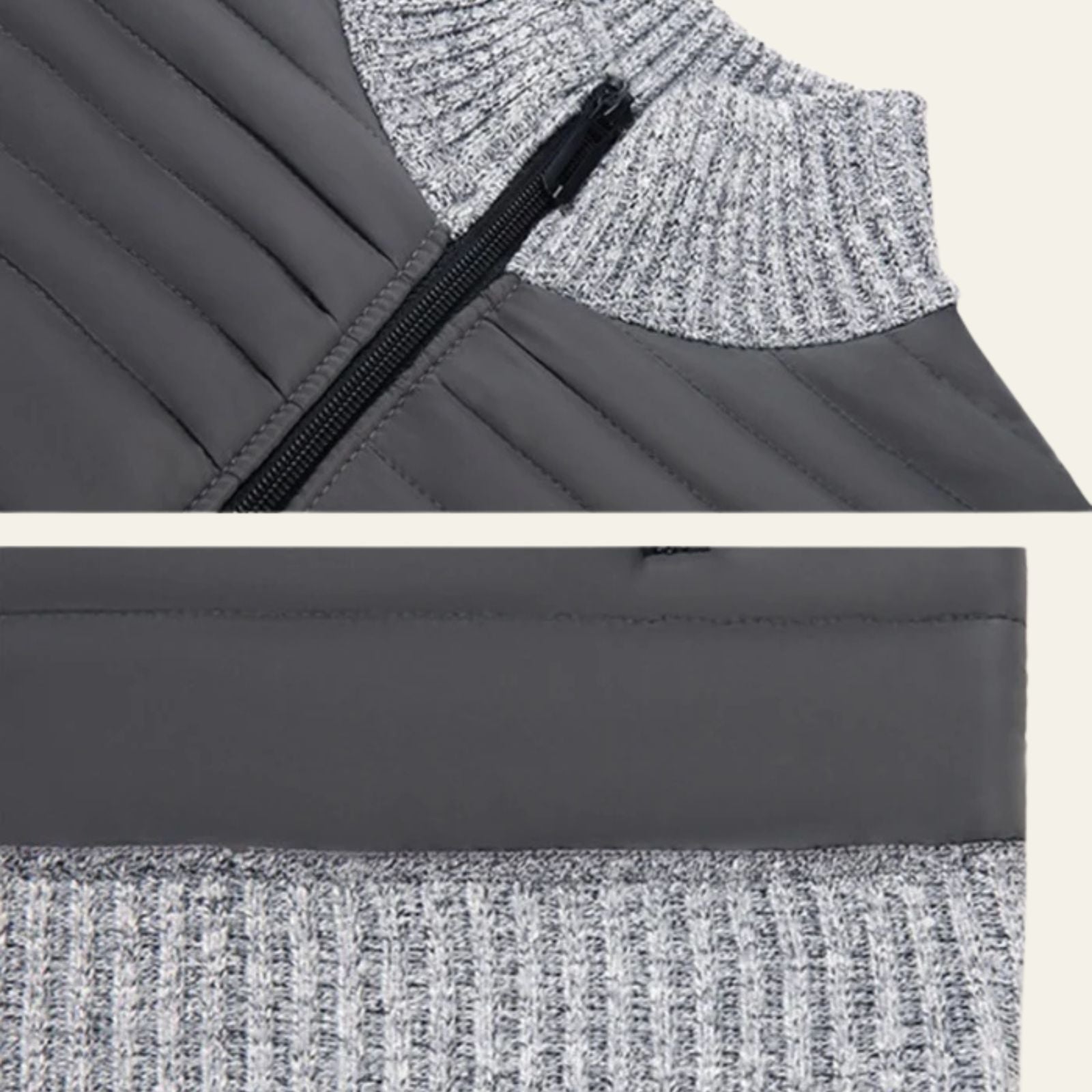 The Lucerne Elevated Hybrid Down Jacket