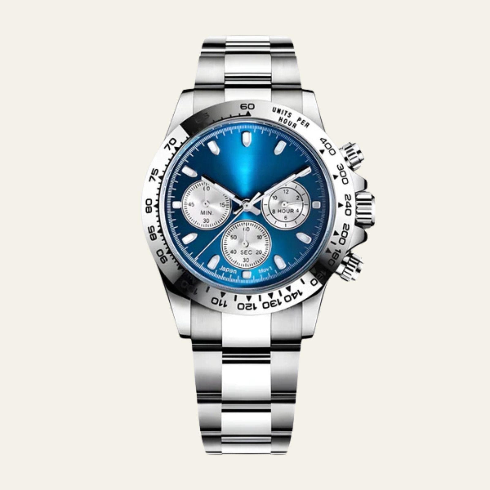 The Lausanne Steel Chronograph Watch