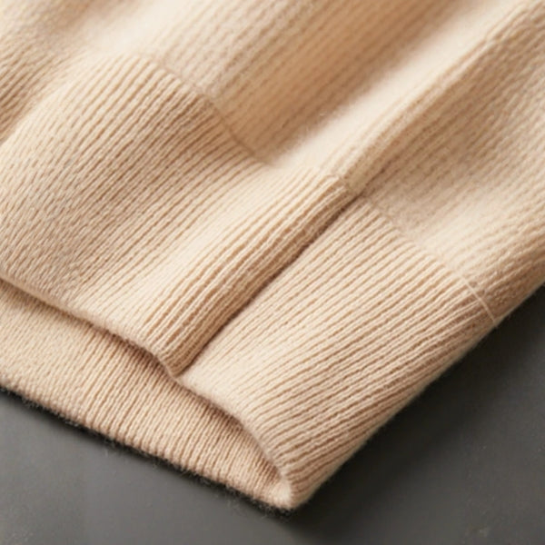 The Oslo Wool Track Zip Knit