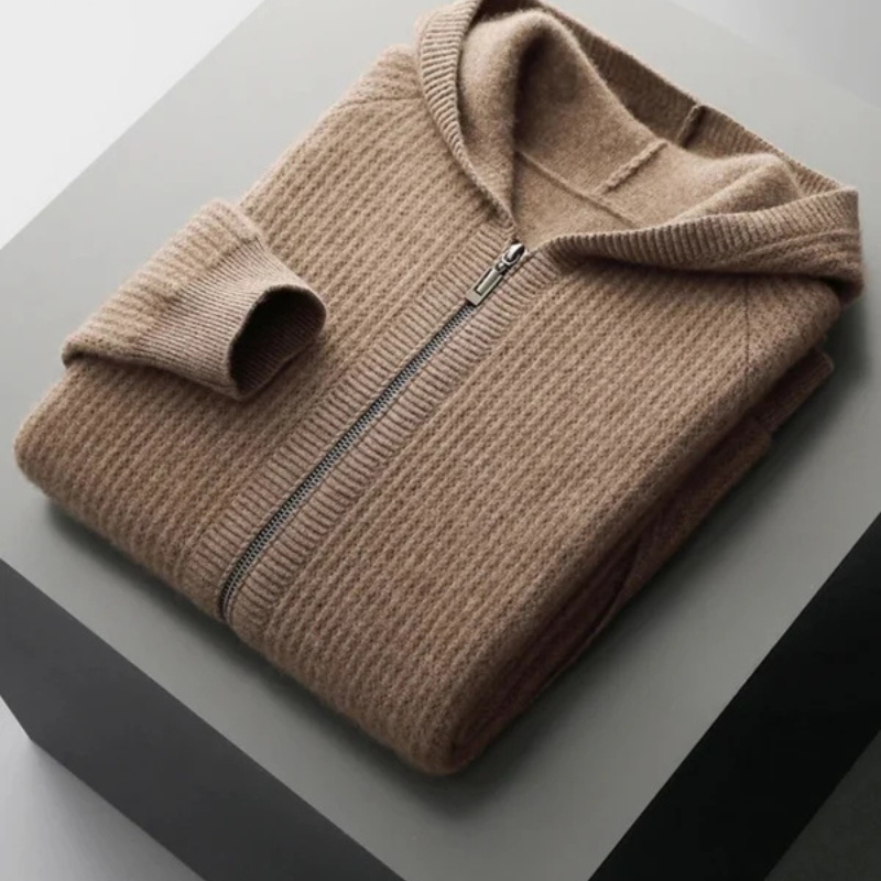 The Lausanne Merino Zip Hoodie