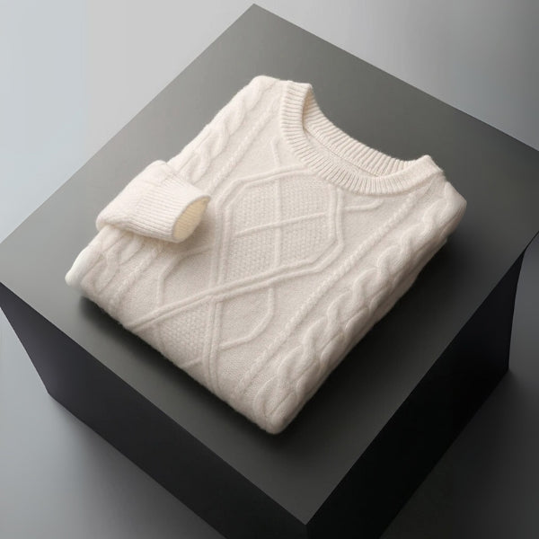 The Wicklow Merino Cable Sweater